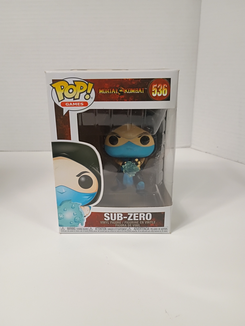 Funko Games Mortal Kombat Sub-Zero #536 Vinyl Figure - Blue